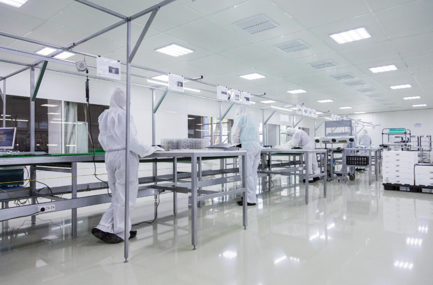 Semiconductor geopolitics shown inside advanced chip manufacturing facility